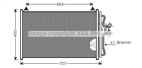 FD5347 AVA QUALITY COOLING kondenzátor, klíma